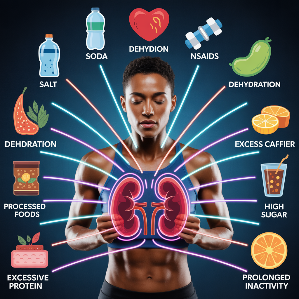 10 common daily habits that can lead to significant kidney damage