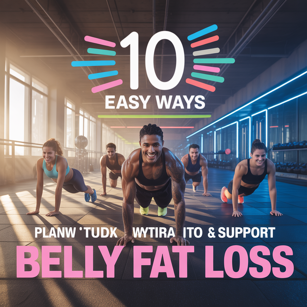10 easy ways to lose belly fat fast