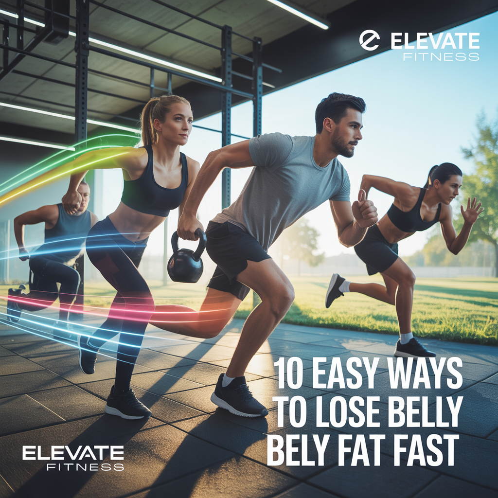 10 easy ways to lose belly fat fast