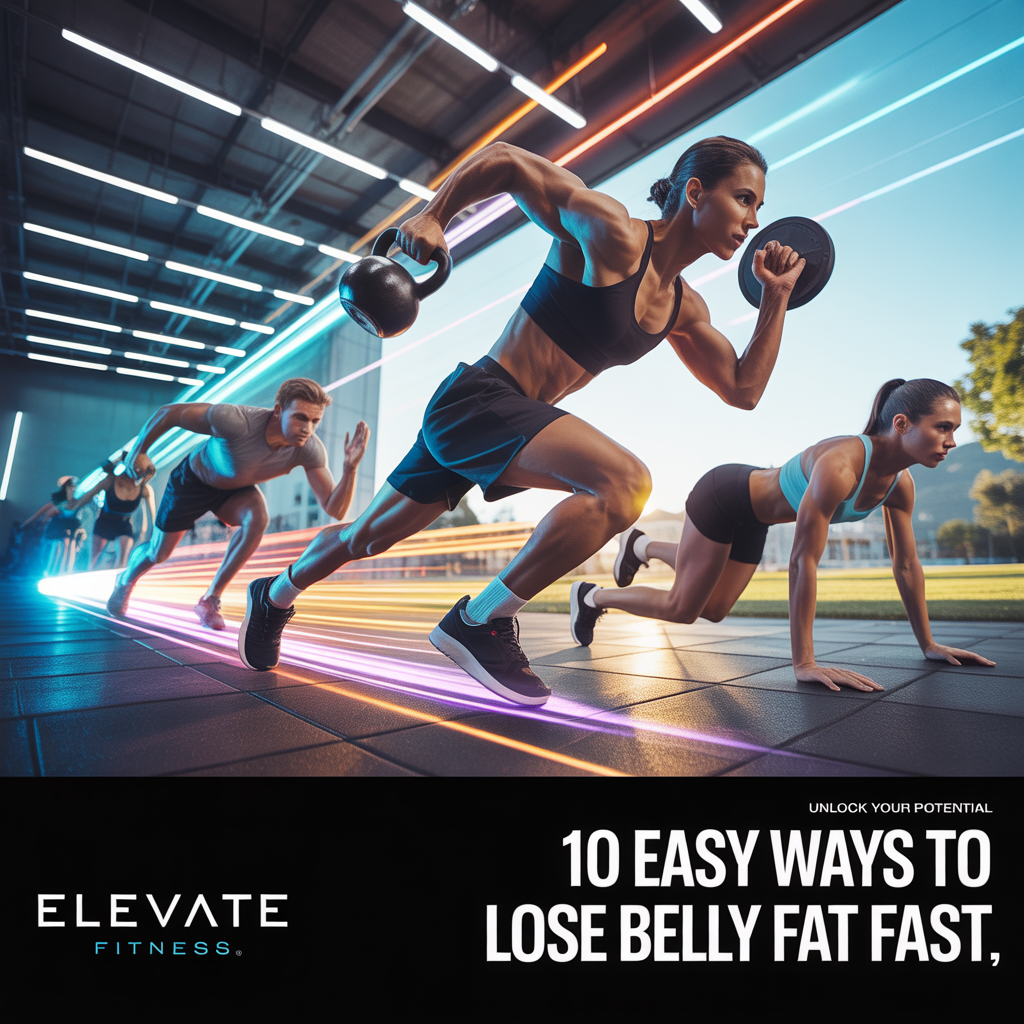 10 easy ways to lose belly fat fast
