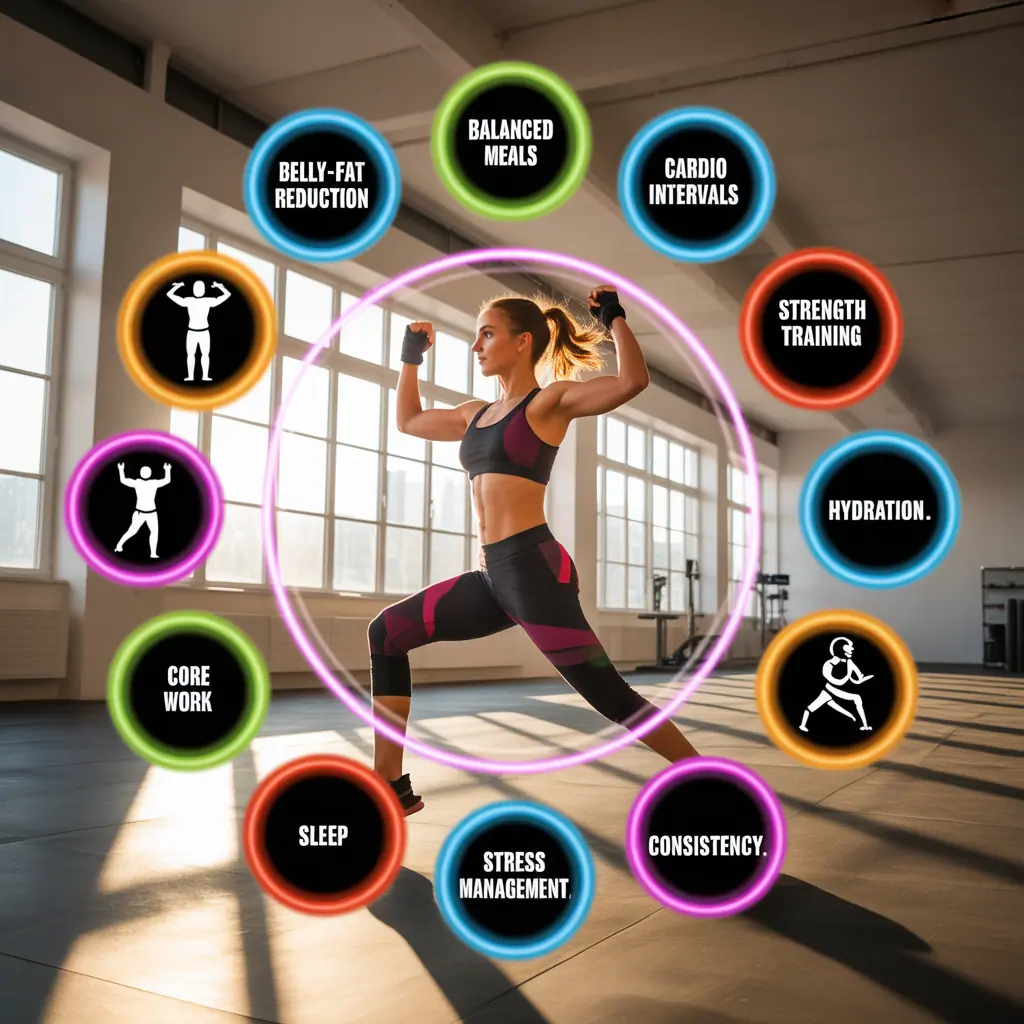 10 easy ways to lose belly fat fast