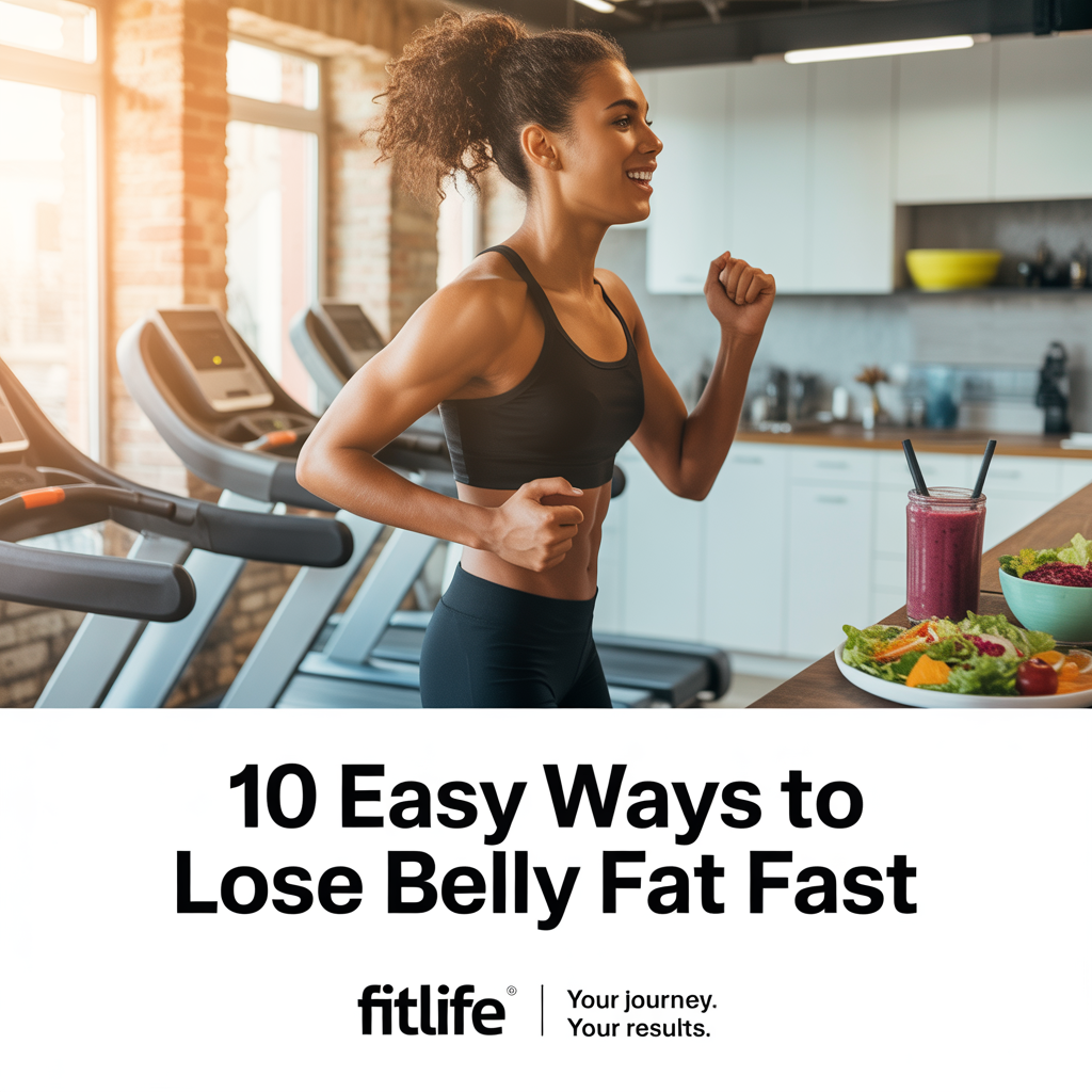10 easy ways to lose belly fat fast
