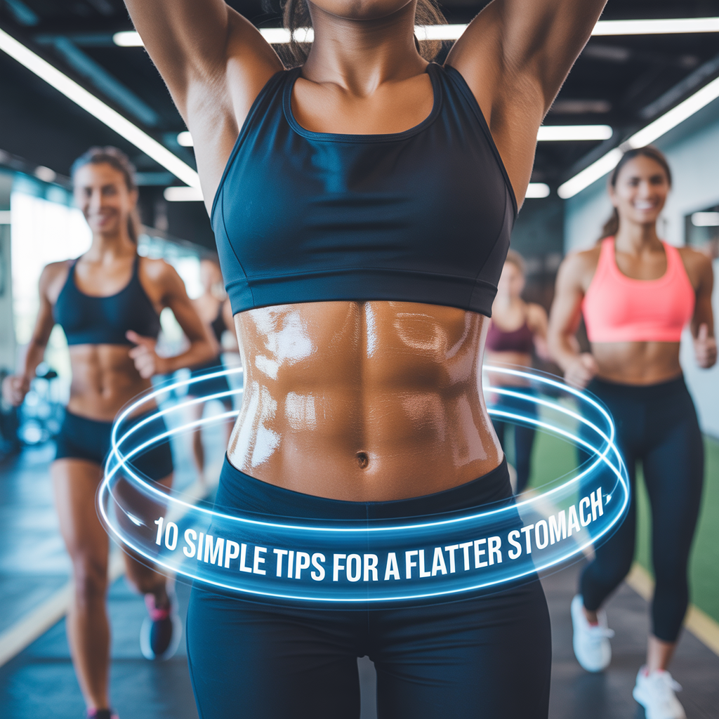 10 super simple tips for a flatter stomach