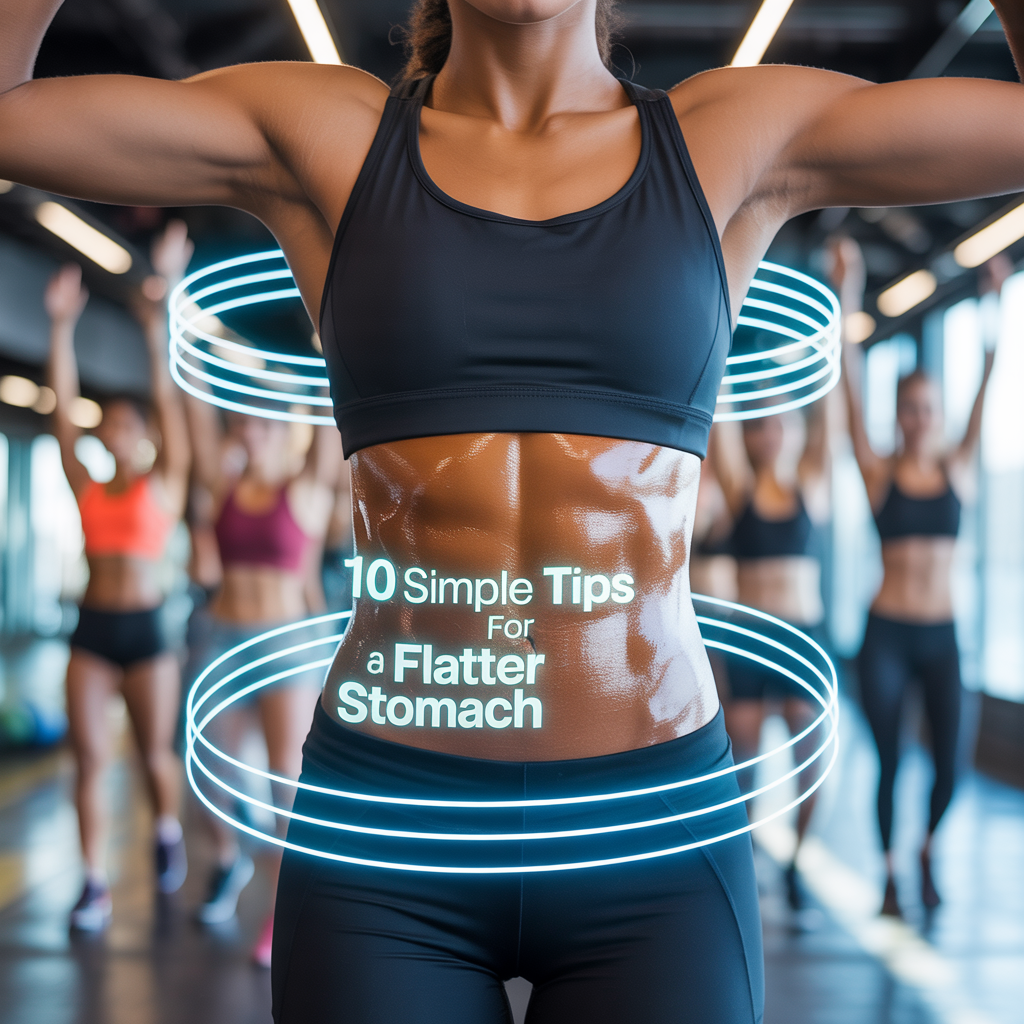 10 super simple tips for a flatter stomach