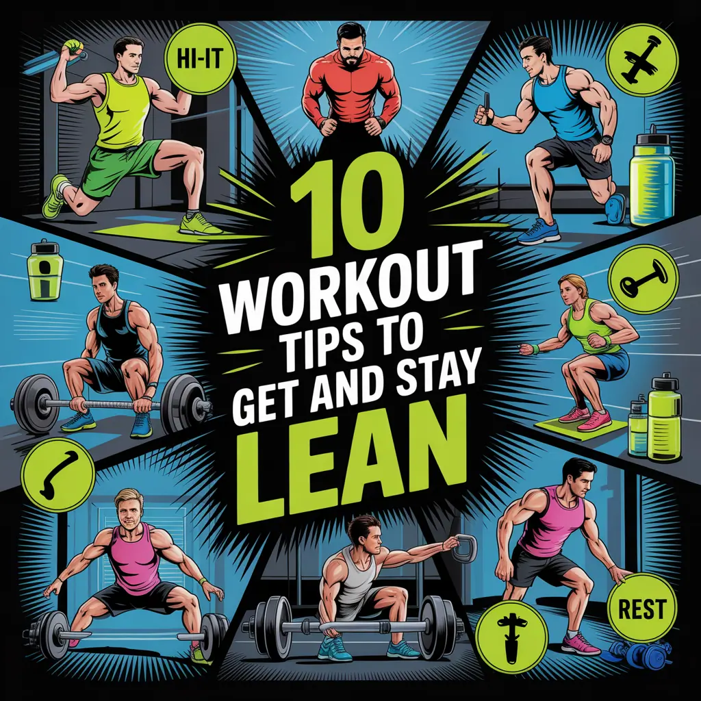 10 workout tips to get and stay lean