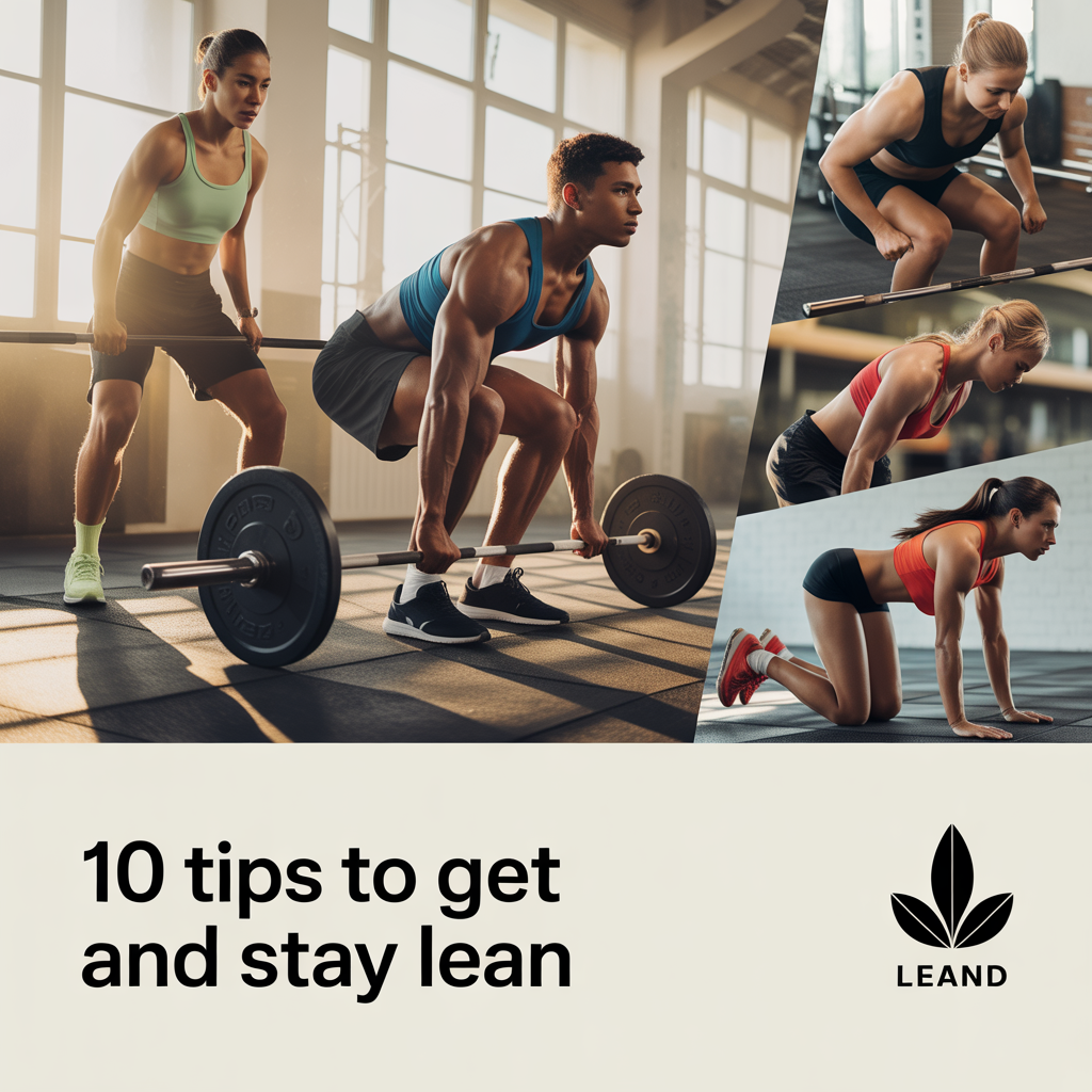 10 workout tips to get and stay lean