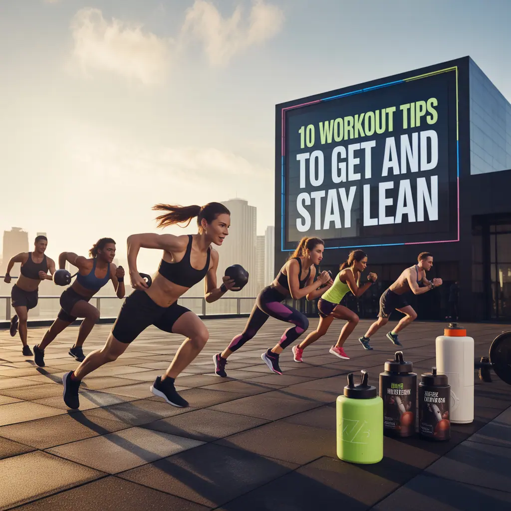 10 workout tips to get and stay lean