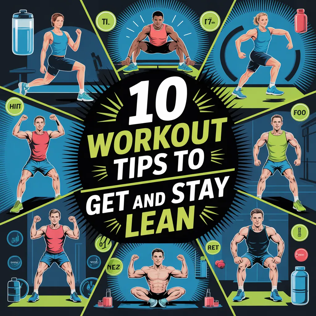 10 workout tips to get and stay lean
