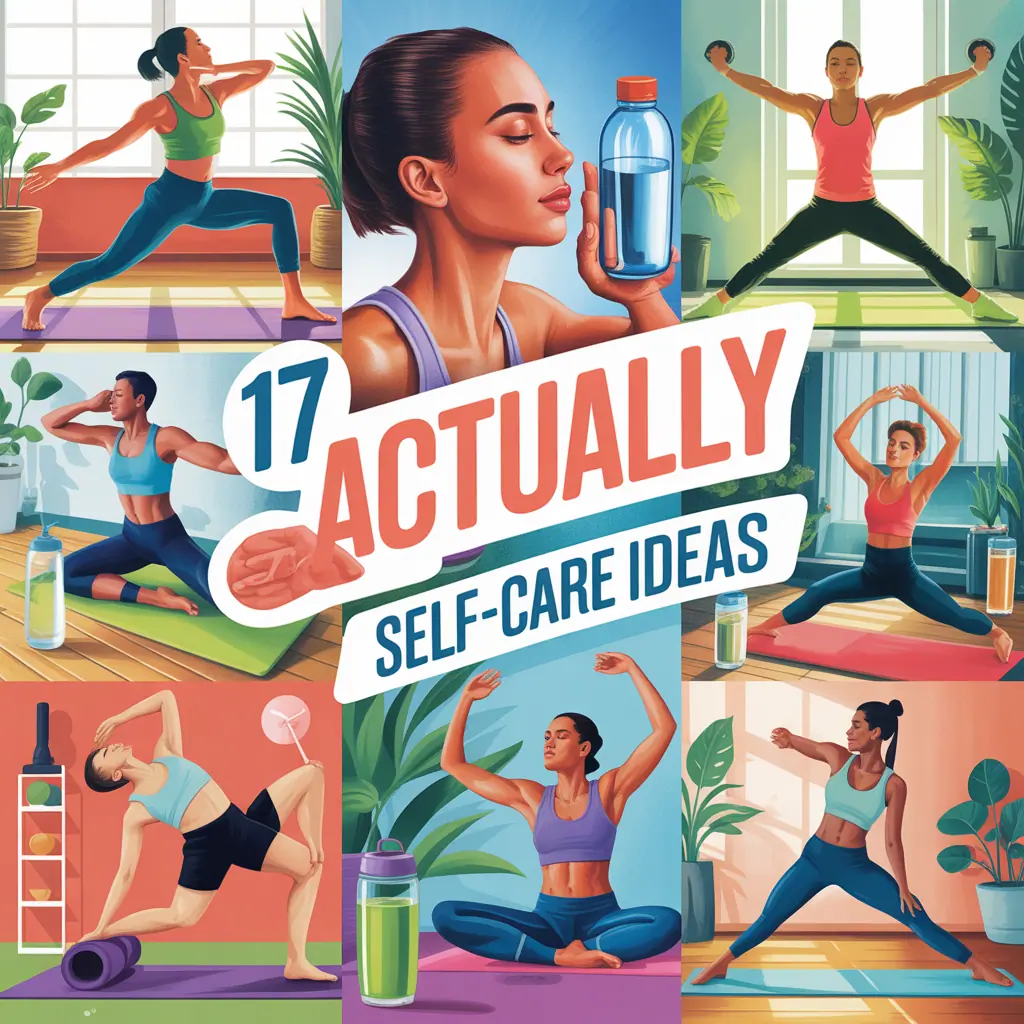 17 actually easy self care ideas