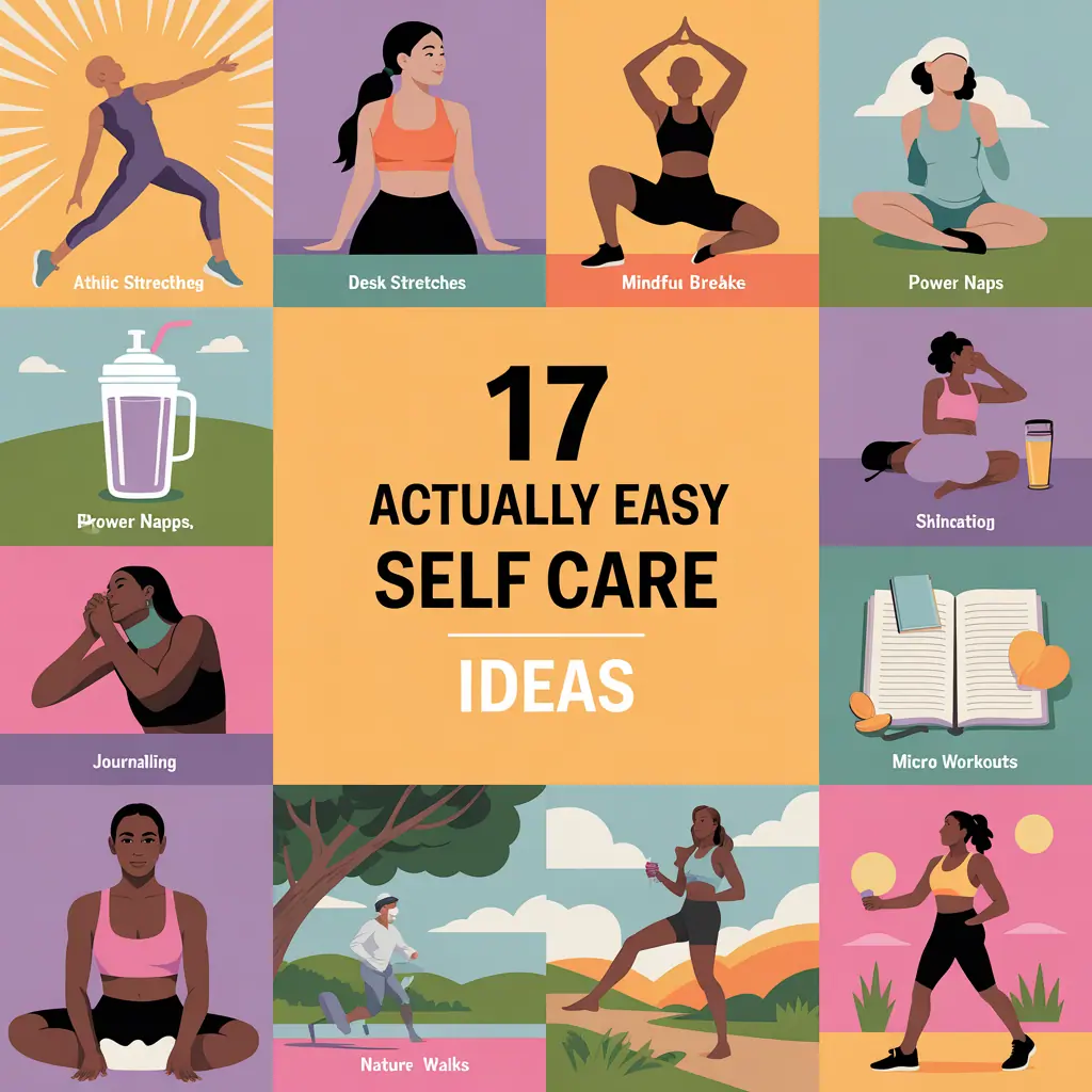 17 actually easy self care ideas