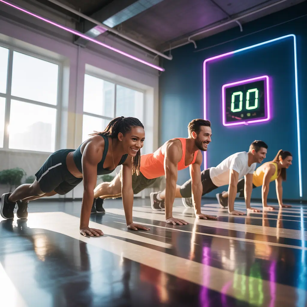 4 minute daily exercise challenge