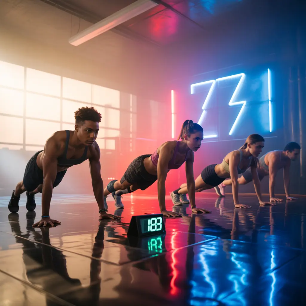 4 minute daily exercise challenge