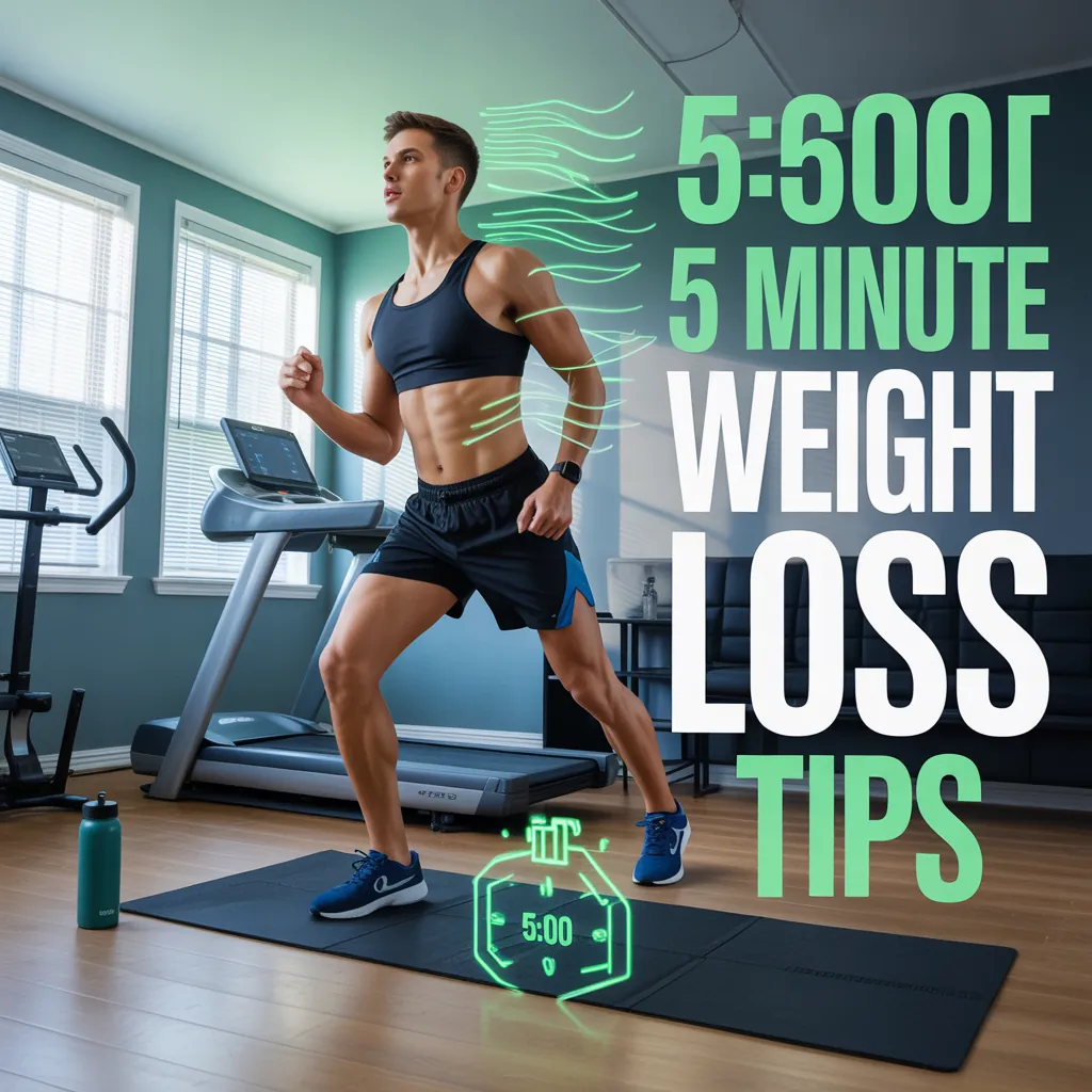 5 minute weight loss tips