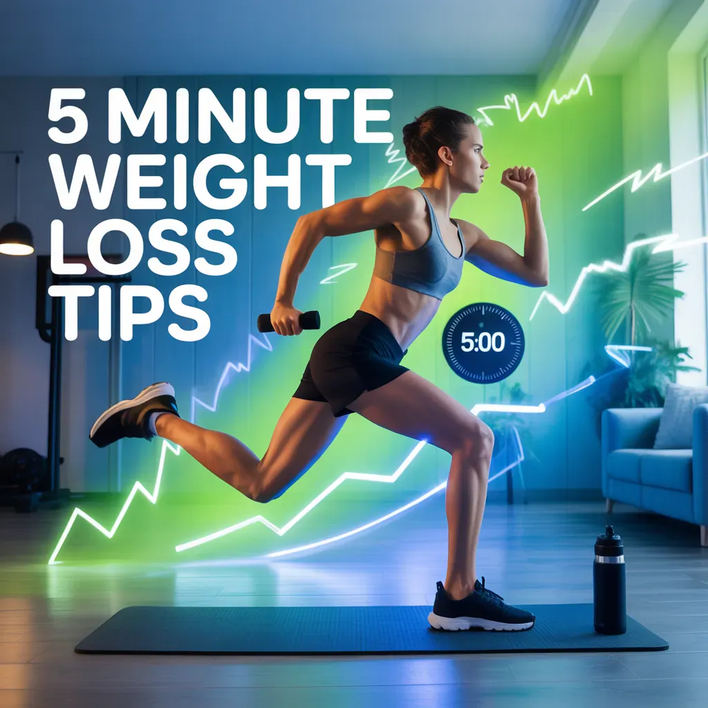 5 minute weight loss tips