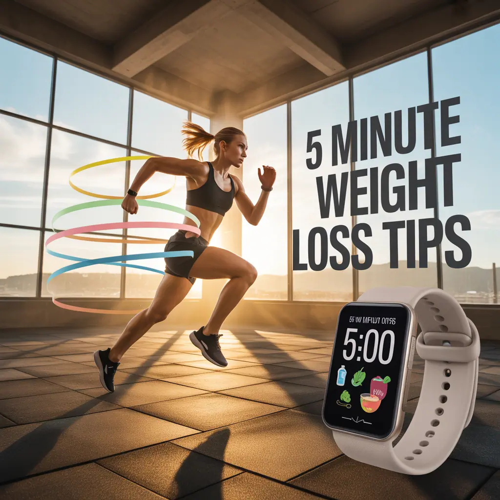 5 minute weight loss tips