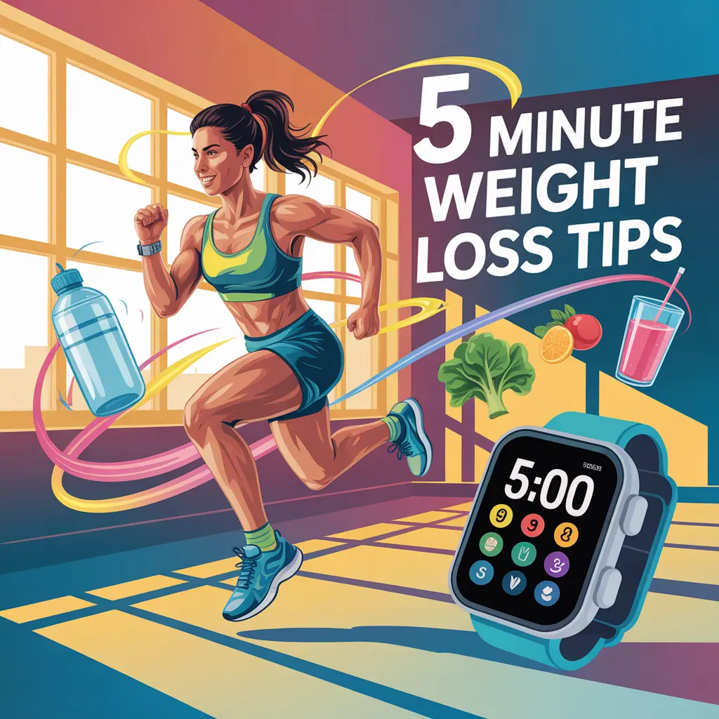 5 minute weight loss tips