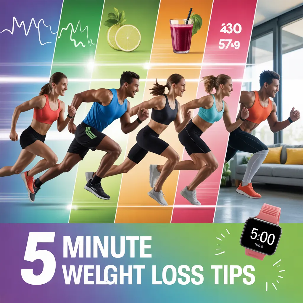 5 minute weight loss tips