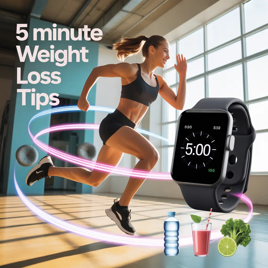 5 minute weight loss tips