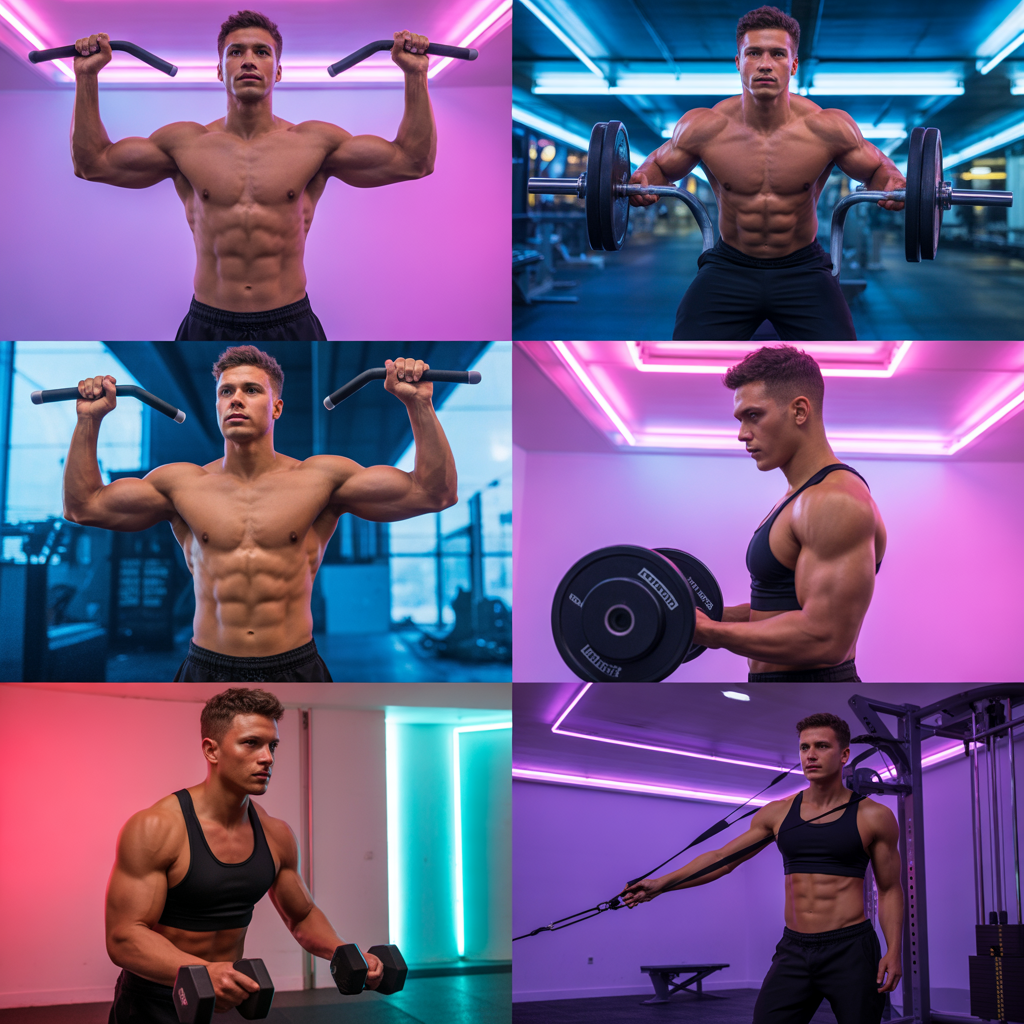 6 easy workouts for developing a larger chest