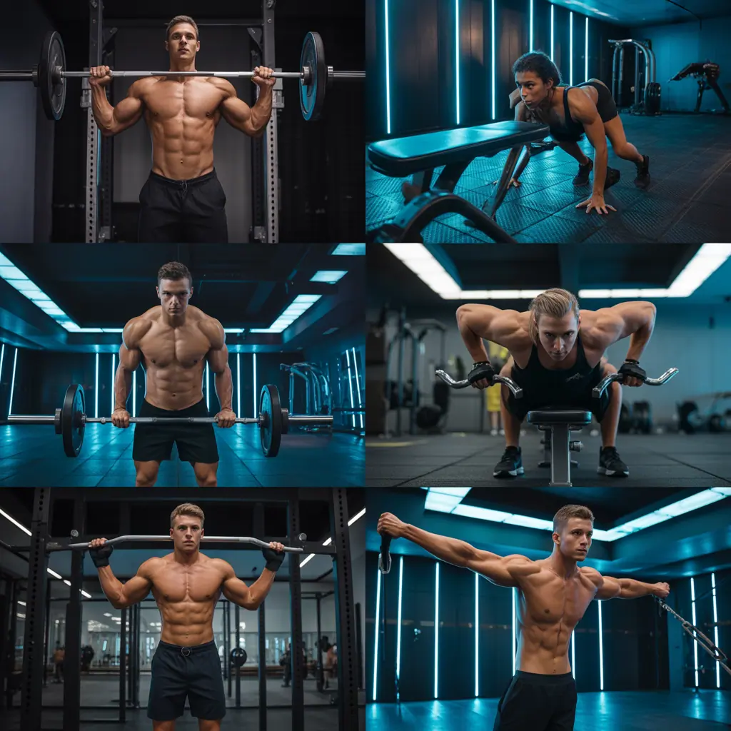 6 easy workouts for developing a larger chest