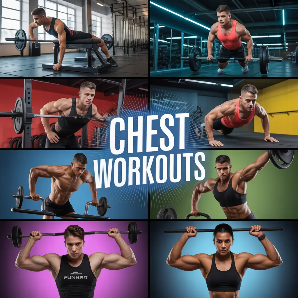6 easy workouts for developing a larger chest