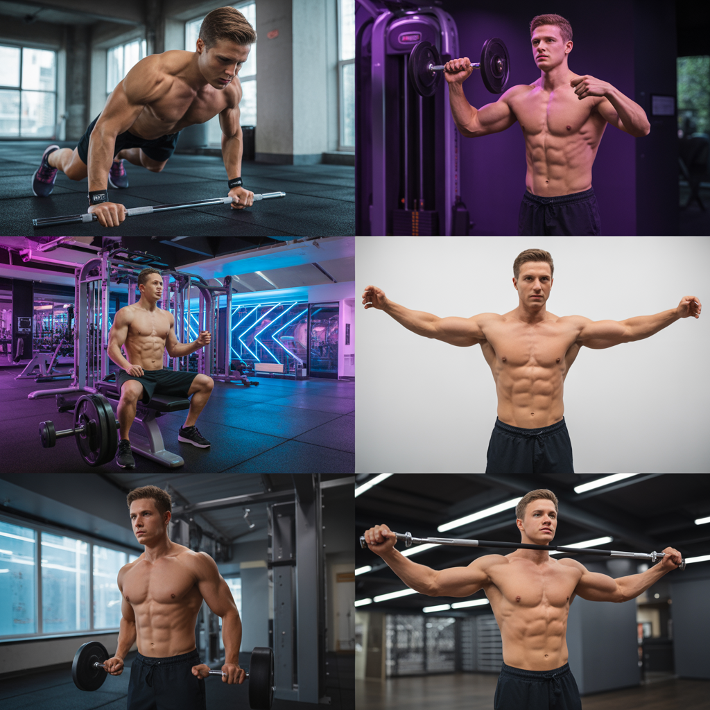 6 easy workouts for developing a larger chest