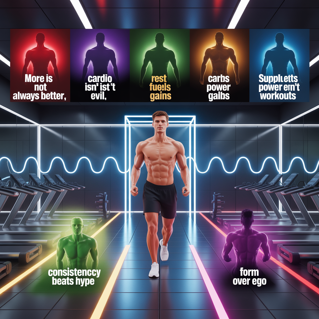 7 common misconceptions shared by gym goers
