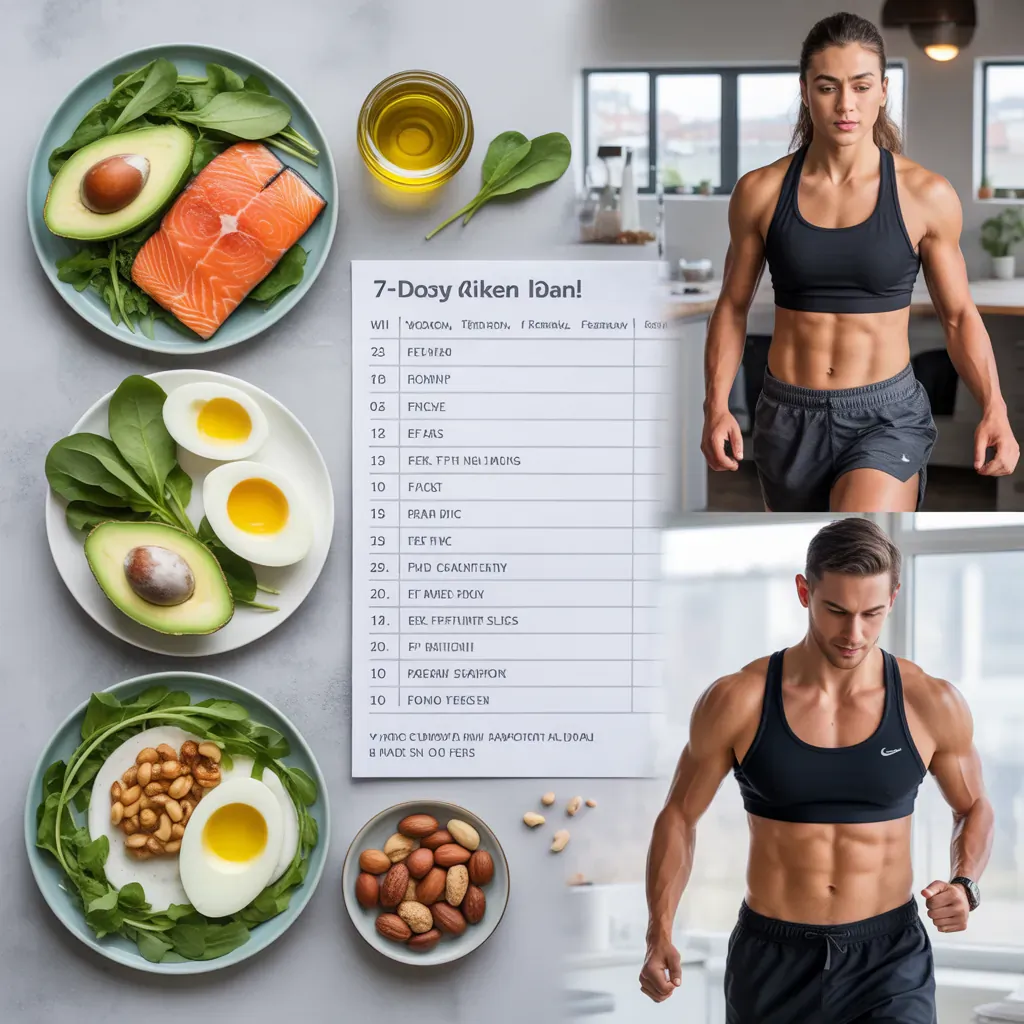 7 day ketogenic diet meal plan