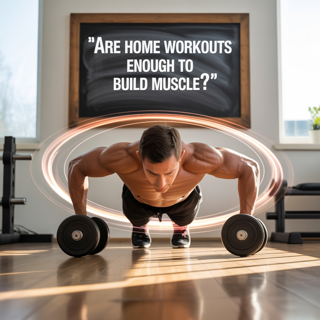 are home workouts enough to build muscle