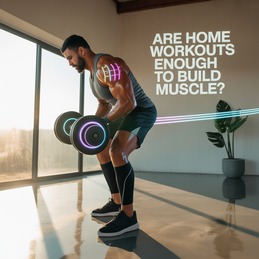 are home workouts enough to build muscle