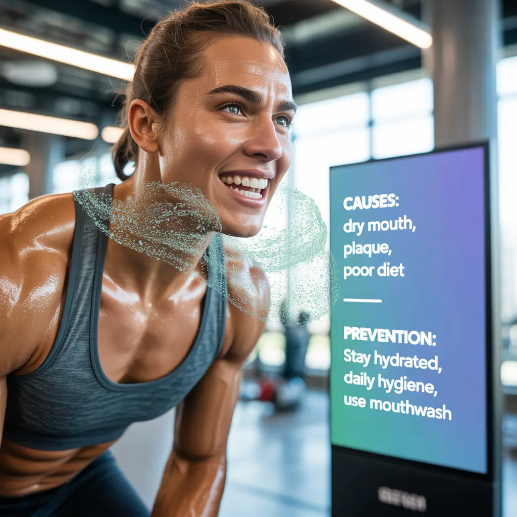 bad breath causes and prevention