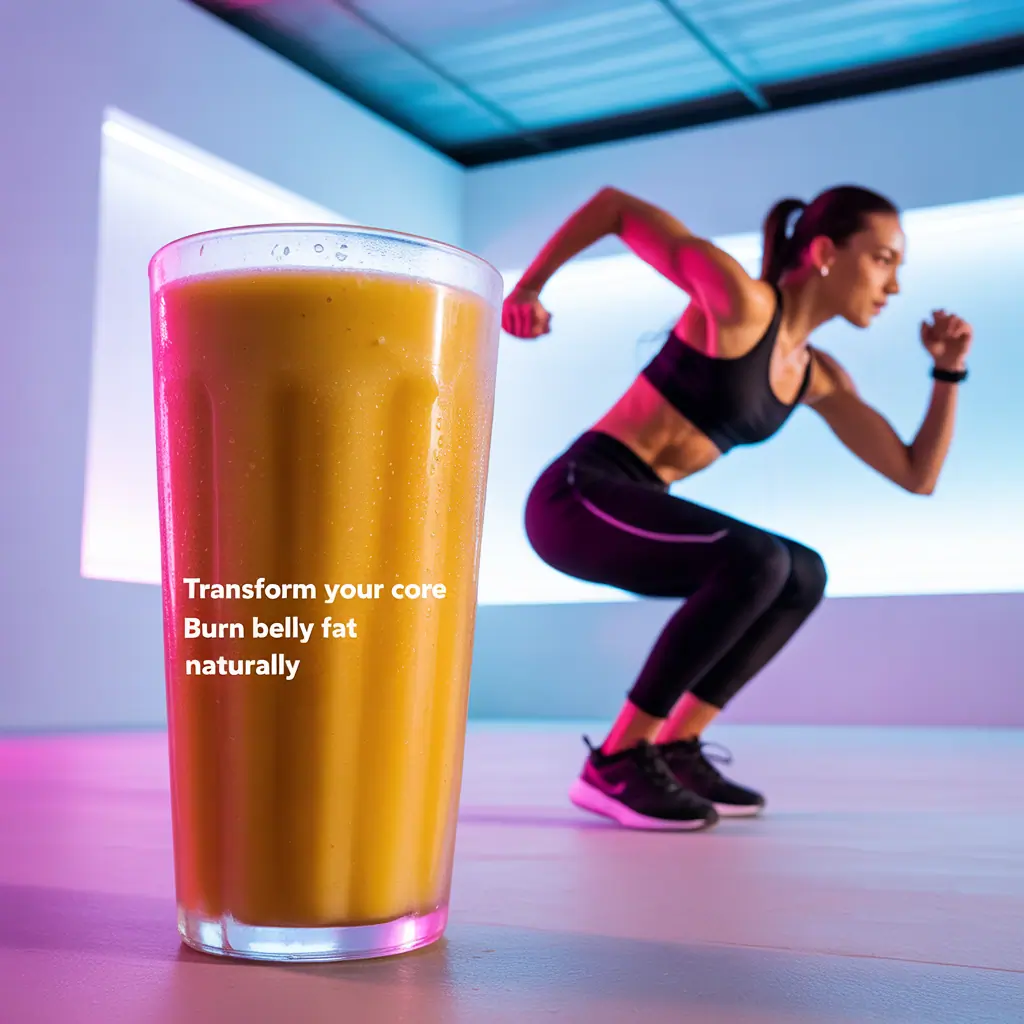 banana drink to burn belly fat