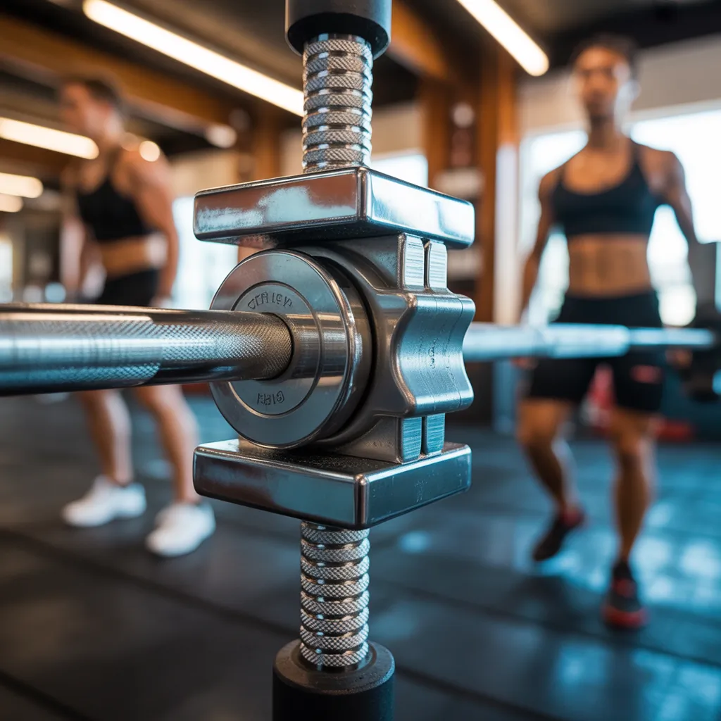 barbell clamp for security