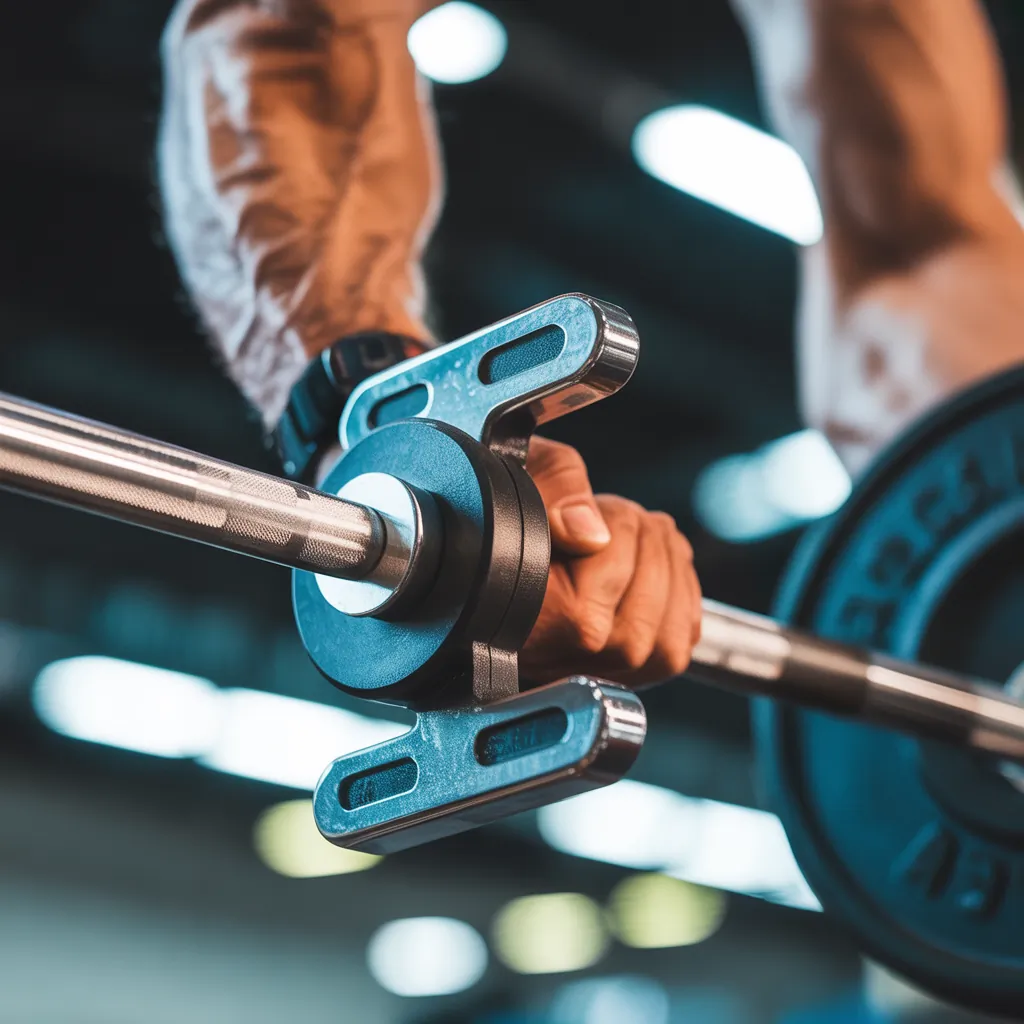 barbell clamp for security