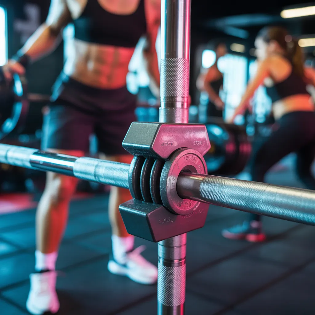 barbell clamp for security