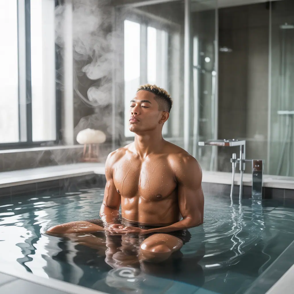 bathing as a mental retreat