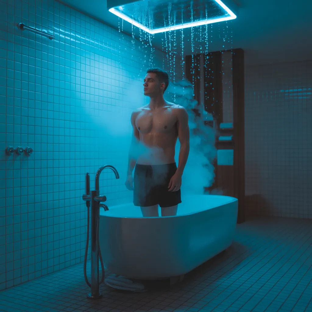 bathing as a mental retreat