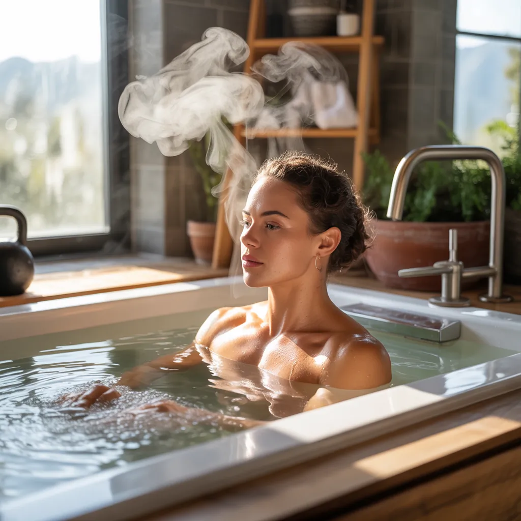 bathing as a mental retreat