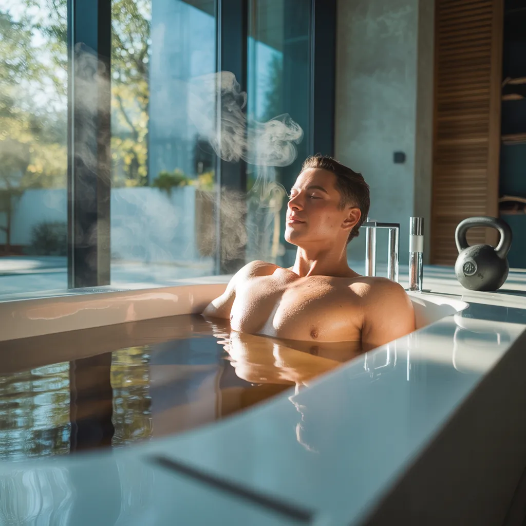 bathing as a mental retreat