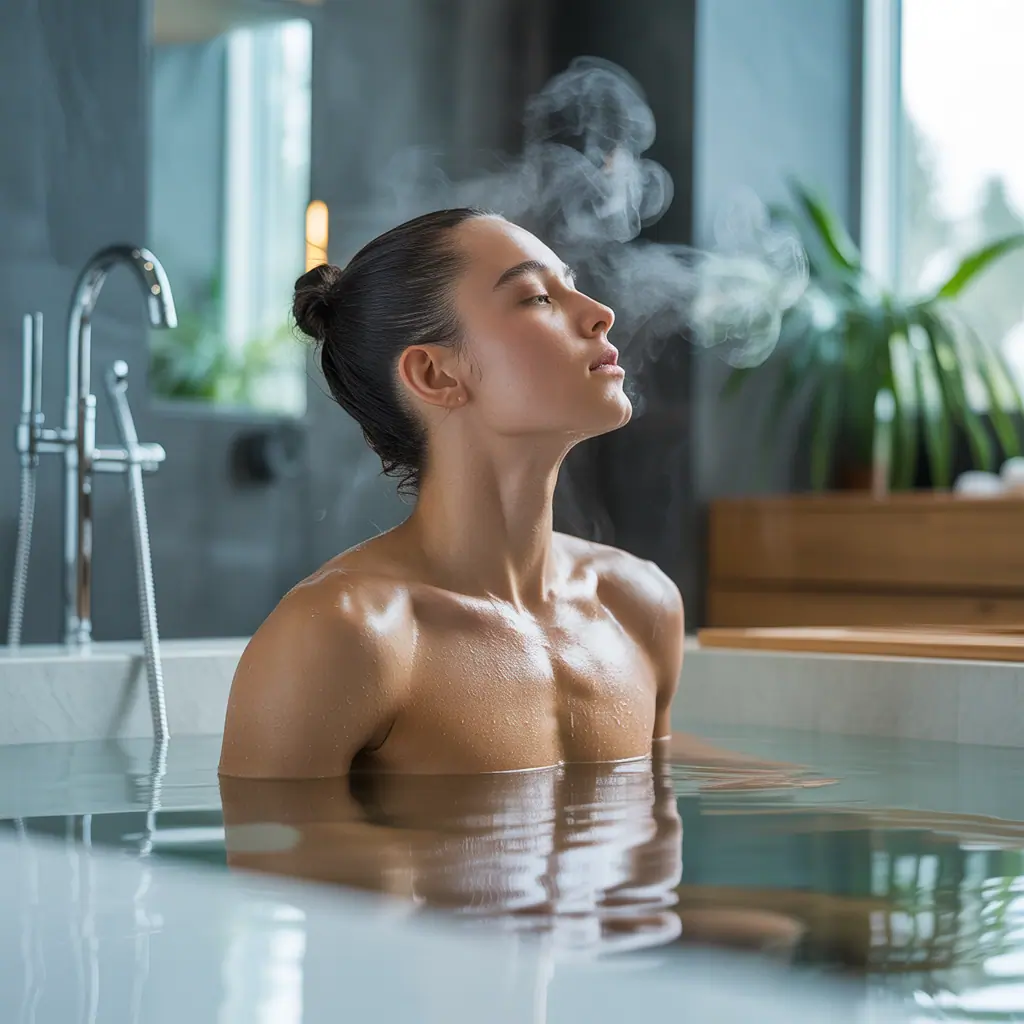 bathing as a mental retreat