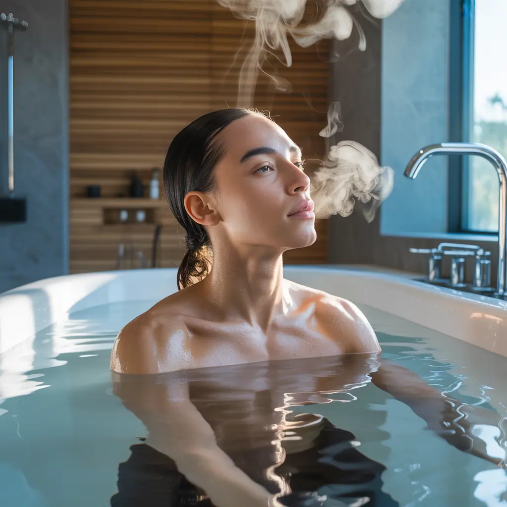 bathing as a mental retreat