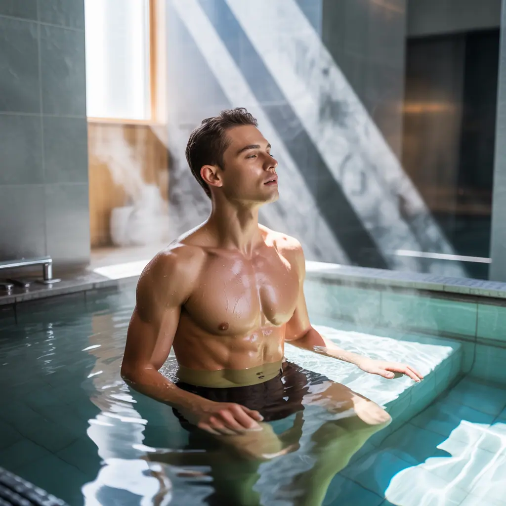 bathing as a mental retreat