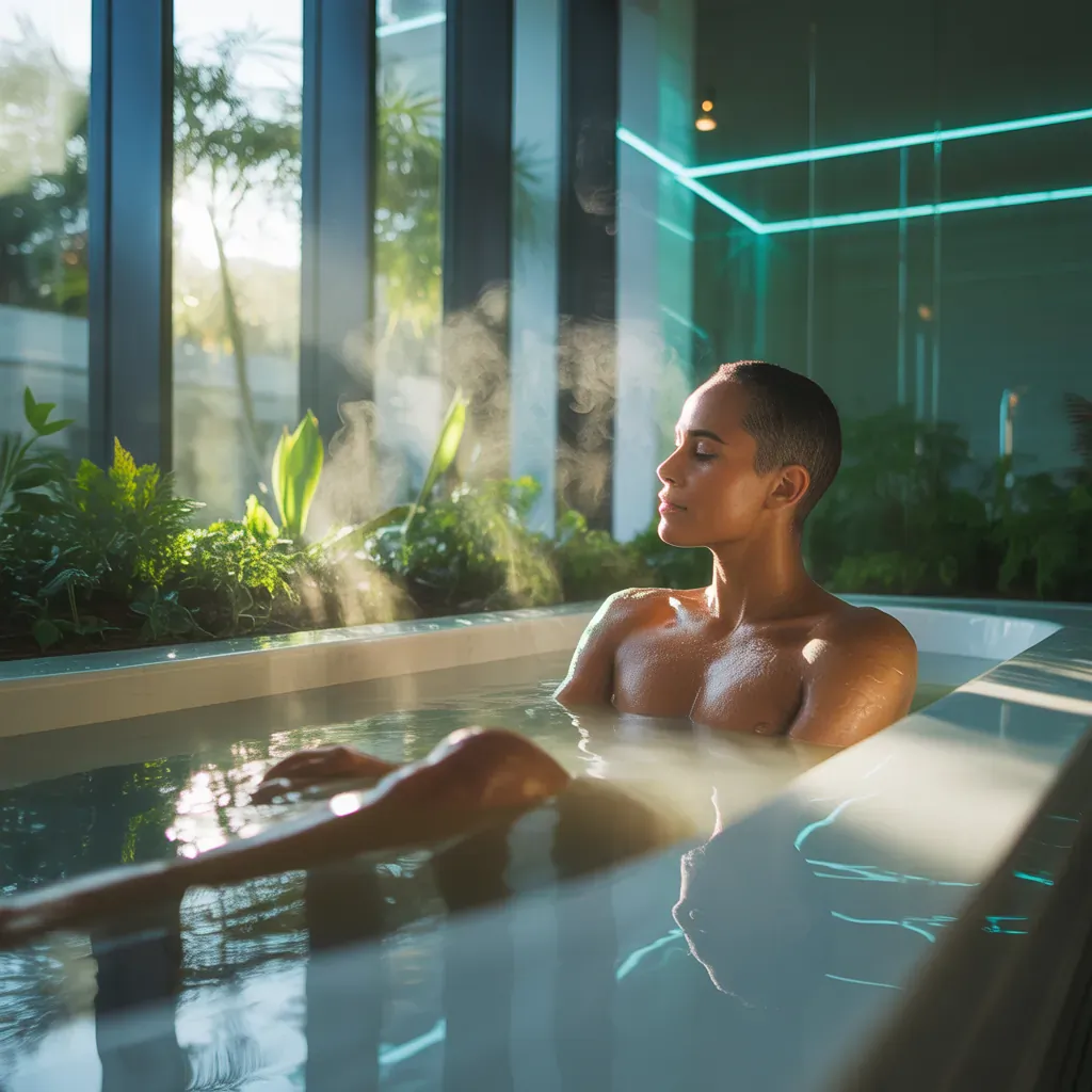 bathing as a mental retreat