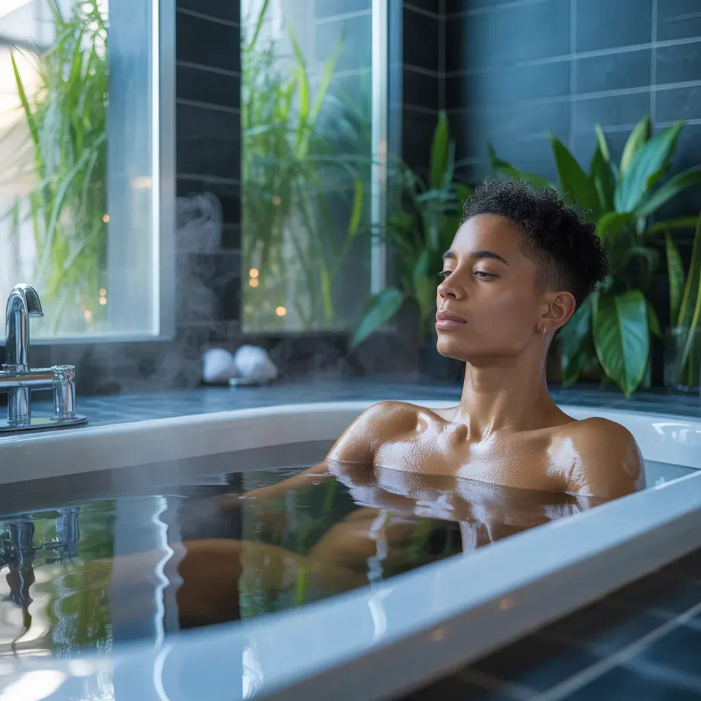 bathing as a mental retreat