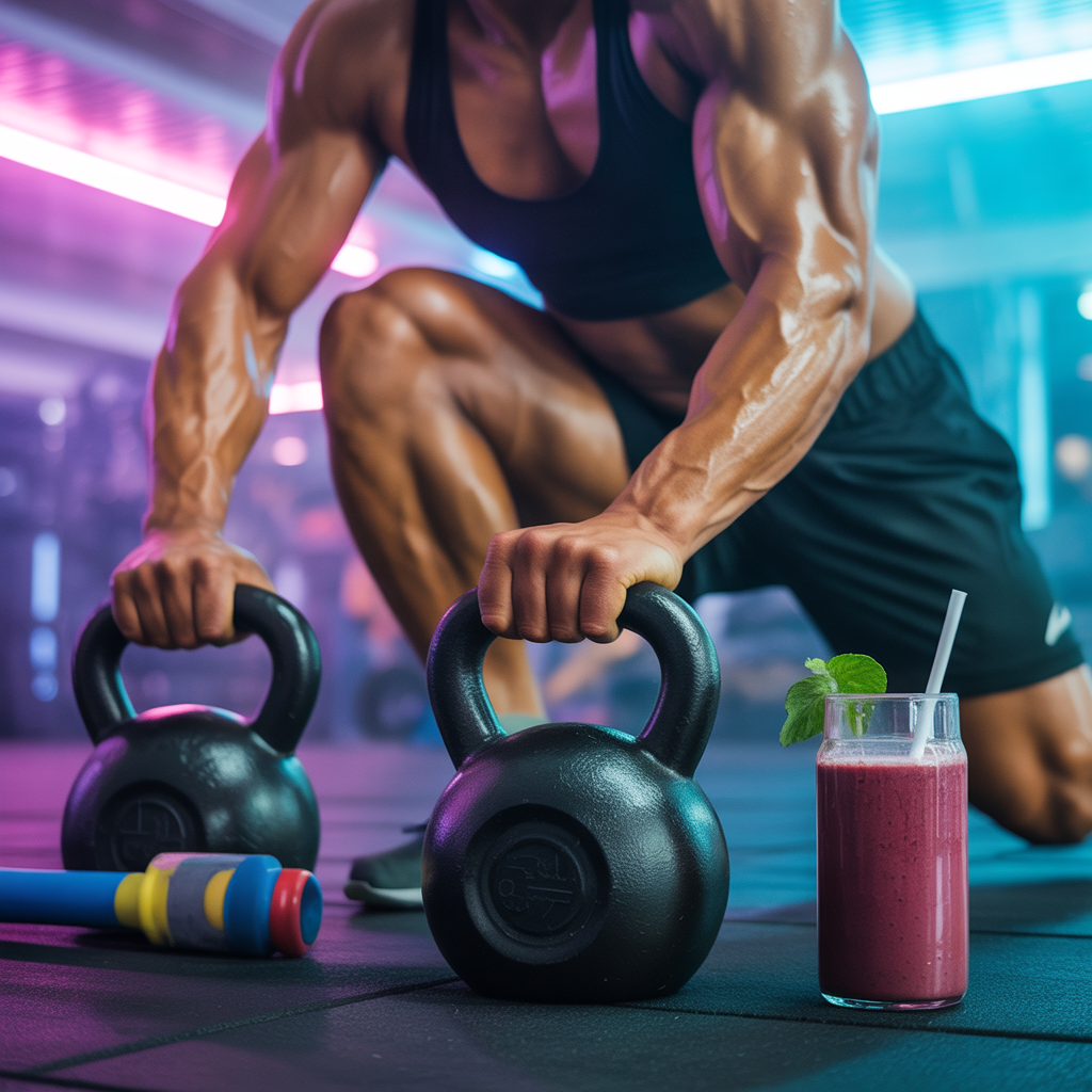 bicep and tricep muscle growth through exercise and nutrition