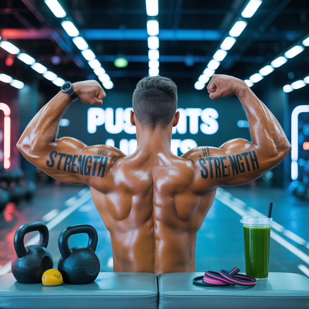 bicep and tricep muscle growth through exercise and nutrition
