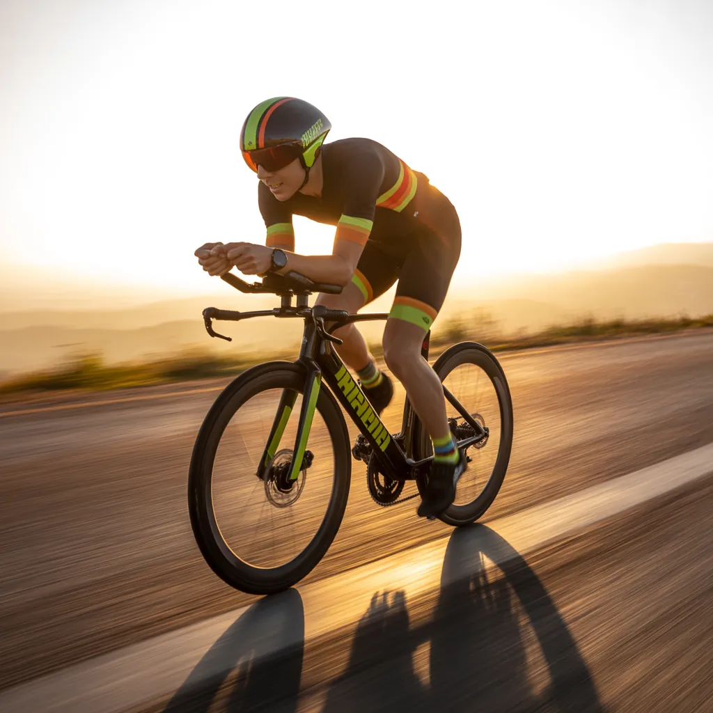 bike for a triathlon race day