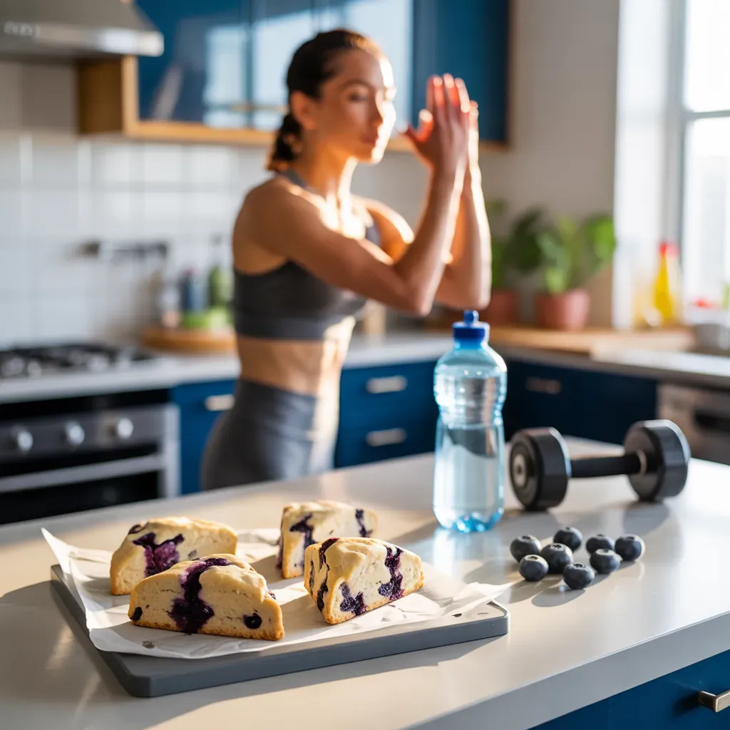 blueberry gluten free scones