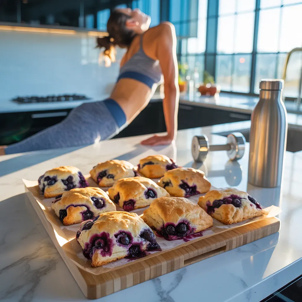 blueberry gluten free scones