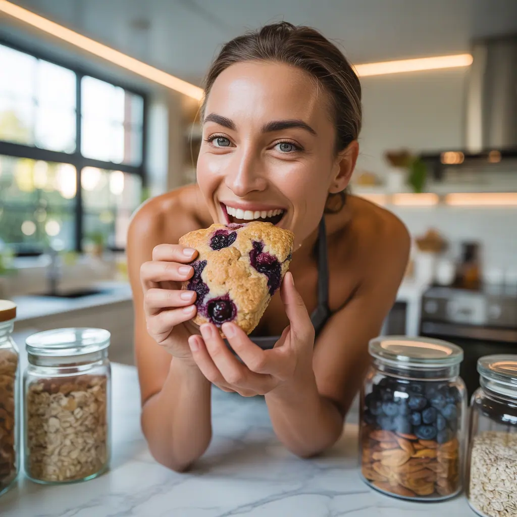 blueberry gluten free scones